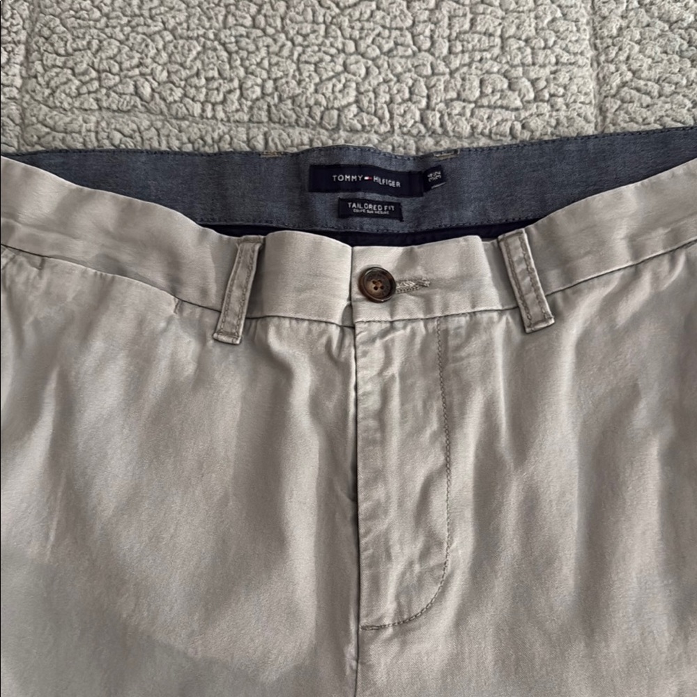 Tommy Hilfiger Gray Chinos Classic Fit